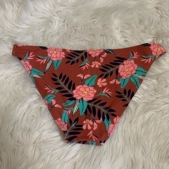 Xhilaration Floral Bikini Bottom Size Large - Picture 5 of 6
